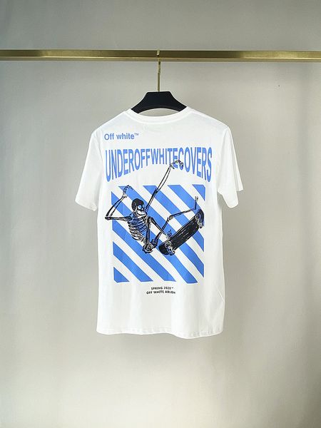 style men's summer 2020ss trendy skull skateboard printed short sleeve t-shirt, White;black
style men's summer 2020ss trendy skull skateboard printed short sleeve t-shirt, White;black