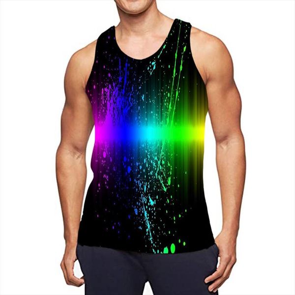 uney color block tank sleeveless rainbow tees vacation summer beach vest men woman shirt boys pigment round neck, White;black
uney color block tank sleeveless rainbow tees vacation summer beach vest men woman shirt boys pigment round neck, White;black