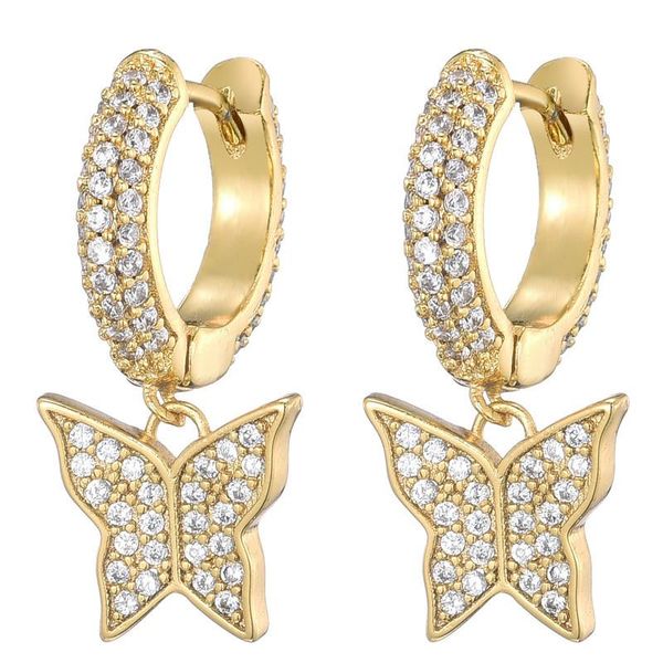 stud 1 pair hip hop micro paved + cubic zirconia bling iced out butterfly earring for men women rapper jewelry gifts, Golden;silver
stud 1 pair hip hop micro paved + cubic zirconia bling iced out butterfly earring for men women rapper jewelry gifts, Golden;silver