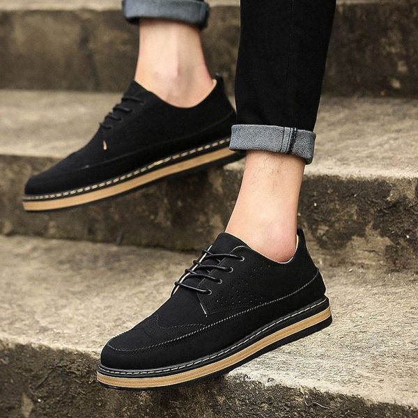 british brock carved mens shoes spring and summer fashion casual shoes mens casual low board 34og#, Black
british brock carved mens shoes spring and summer fashion casual shoes mens casual low board 34og#, Black