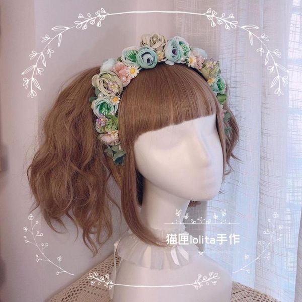 party masks lolita french style sweet kc corolla mori girl daily picnic wedding cosplay purple green crown hair hoop elegant headwear props
party masks lolita french style sweet kc corolla mori girl daily picnic wedding cosplay purple green crown hair hoop elegant headwear props