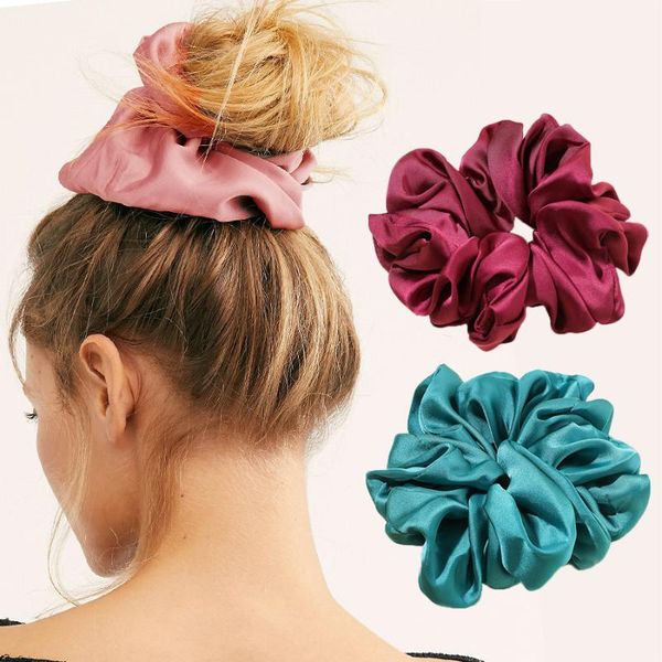 hair accessories oversized bright color scrunchies women silk scrunchie elastic bands girls headwear donut grip loop ponytail holder
hair accessories oversized bright color scrunchies women silk scrunchie elastic bands girls headwear donut grip loop ponytail holder