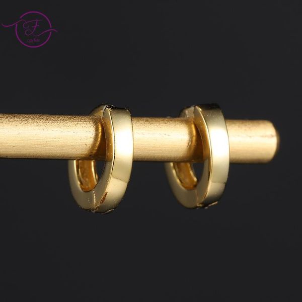 hoop & huggie 925 sterling silver earrings geometric round for women men fashion simple gold fine jewelry gift, Golden;silver
hoop & huggie 925 sterling silver earrings geometric round for women men fashion simple gold fine jewelry gift, Golden;silver