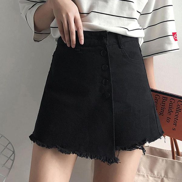 women's shorts women denims plus size fat mm summer large female korean short jeans pocket, White;black
women's shorts women denims plus size fat mm summer large female korean short jeans pocket, White;black