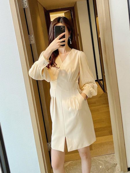 new 2021 summer autumn office lady wear to work female bubble sleeve slim midi vestidos ol xmtw, Black;gray
new 2021 summer autumn office lady wear to work female bubble sleeve slim midi vestidos ol xmtw, Black;gray