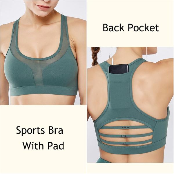 gym clothing sports bra solid women fitness yoga halter hollow seamless push up underwear trainning wear female sport, White;black
gym clothing sports bra solid women fitness yoga halter hollow seamless push up underwear trainning wear female sport, White;black