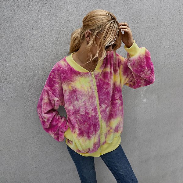 2021 new autumn fashion plush basic jacket tie dye harajuku casual women coat casaco feminino jackets woman clothes chaqueta mujer p2ud, Black;brown
2021 new autumn fashion plush basic jacket tie dye harajuku casual women coat casaco feminino jackets woman clothes chaqueta mujer p2ud, Black;brown
