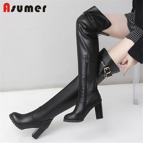 boots asumer over the knee women high heels party nightclub shoes round toe zip autumn winter long, Black
boots asumer over the knee women high heels party nightclub shoes round toe zip autumn winter long, Black