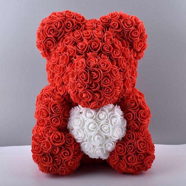 40cm artificial rose heart teddy bear handmade bear of roses for women valentines day wedding bithday gift drop shipping
40cm artificial rose heart teddy bear handmade bear of roses for women valentines day wedding bithday gift drop shipping