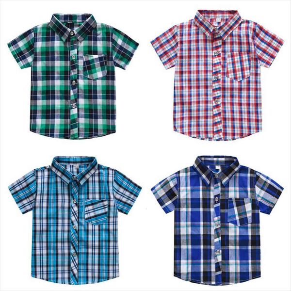 childrens clothing boy plaid shirt kids baby clothes 5 colors summer short sleeved, White;black
childrens clothing boy plaid shirt kids baby clothes 5 colors summer short sleeved, White;black