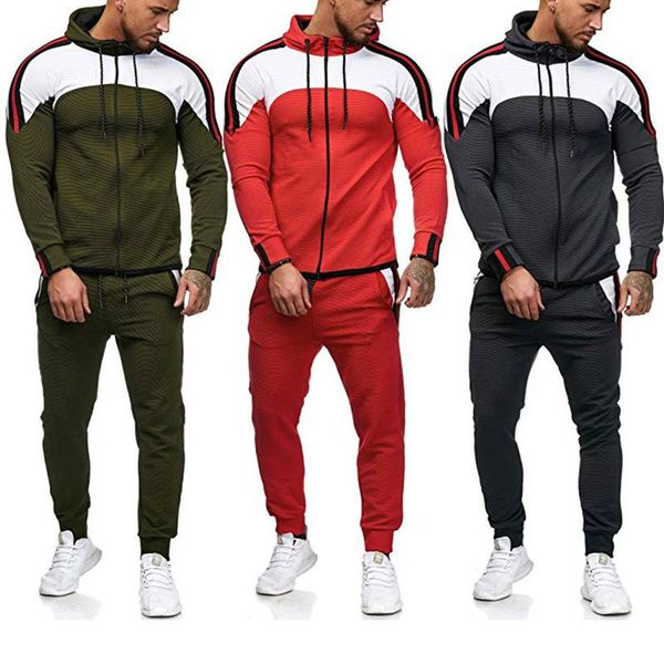 gym clothing 2021 autumn and winter men's sets hoodies+pants harajuku sport suits casual sweatshirts tracksuit brand zipper sportswear, White;black
gym clothing 2021 autumn and winter men's sets hoodies+pants harajuku sport suits casual sweatshirts tracksuit brand zipper sportswear, White;black