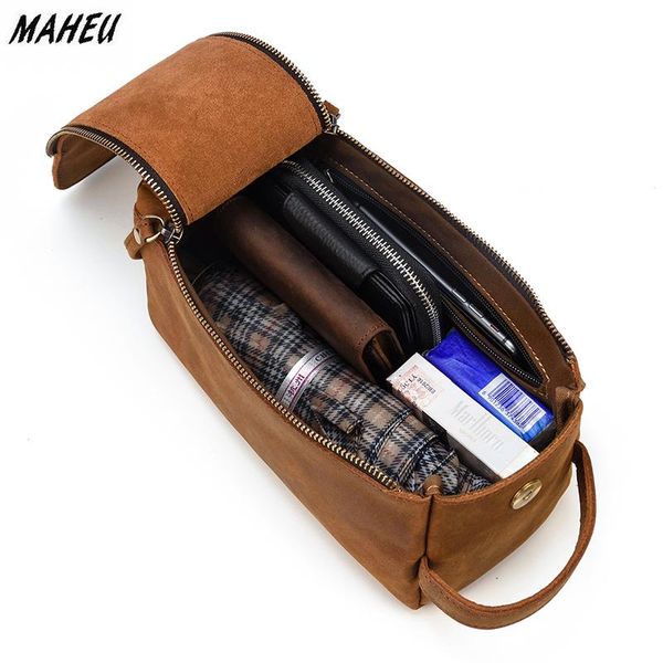 wallets maheu brown men's genuine leather daily clutch handbag travelling storge bags for make up umberlla wallet large phone pounch, Red;black
wallets maheu brown men's genuine leather daily clutch handbag travelling storge bags for make up umberlla wallet large phone pounch, Red;black