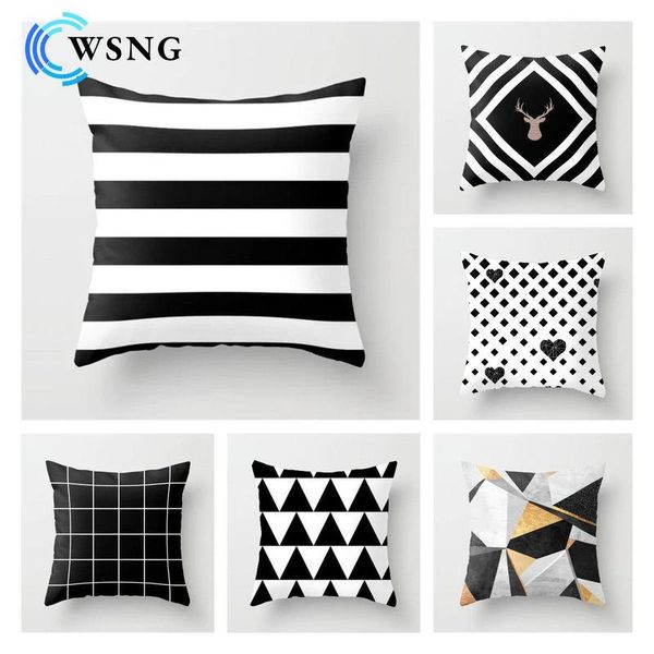 cushion/decorative pillow nordic black and white cushion cover polyester geometric plush decorative sofa pillows fashion pillowcase 45*45cm
cushion/decorative pillow nordic black and white cushion cover polyester geometric plush decorative sofa pillows fashion pillowcase 45*45cm