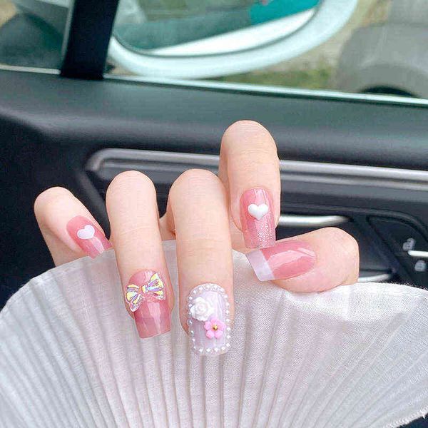 false nails 24pcs love heart printed nail patch glue type removable long paragraph fashion manicure save time false sana889 220225, Red;gold
false nails 24pcs love heart printed nail patch glue type removable long paragraph fashion manicure save time false sana889 220225, Red;gold