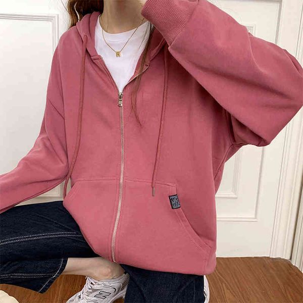 women's hoodies & sweatshirts outerwear women spring and autumn dress joker hooded korean version loose casual jacket with velvet hoodi, Black
women's hoodies & sweatshirts outerwear women spring and autumn dress joker hooded korean version loose casual jacket with velvet hoodi, Black