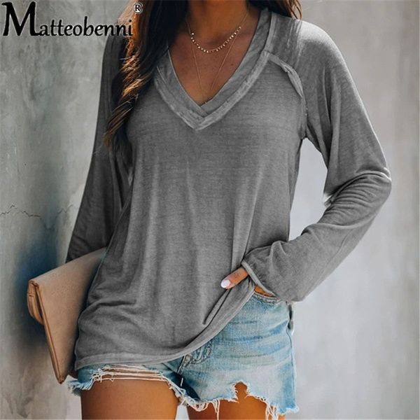 2021 new spring autumn women v-neck t shirts long sleeve loose pullover t-shirt basic casual female solid color tee shirt piee, White
2021 new spring autumn women v-neck t shirts long sleeve loose pullover t-shirt basic casual female solid color tee shirt piee, White