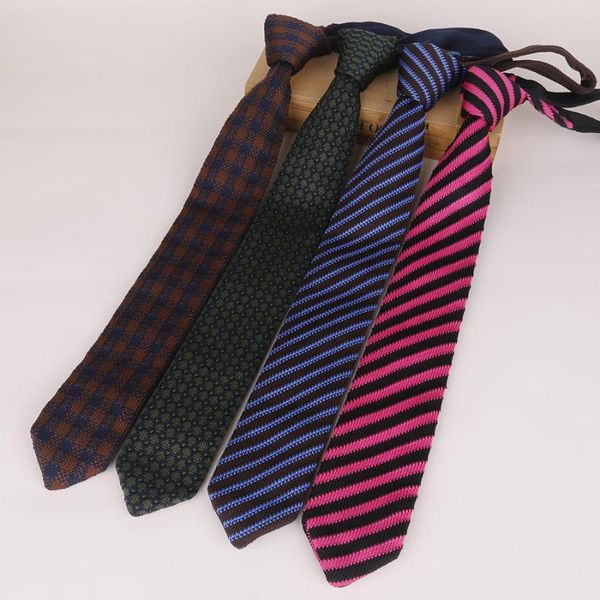 neck ties 6cm knitted solid striped tie for men's triangle woven polyester necktie slim casual cravat custom logo, Blue;purple
neck ties 6cm knitted solid striped tie for men's triangle woven polyester necktie slim casual cravat custom logo, Blue;purple
