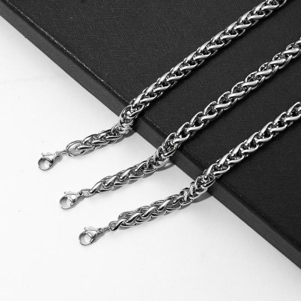 link, chain stainless steel keel bracelet fashion jewelry for women and men wedding birthday party gift diy accessories 16/18/20cm, Black
link, chain stainless steel keel bracelet fashion jewelry for women and men wedding birthday party gift diy accessories 16/18/20cm, Black