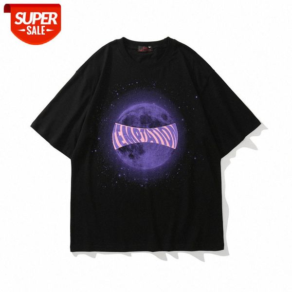 planet print short-sleeved t-shirt men's european and american round neck five-point sleeves harajuku style street loose half #4d2a, White;black
planet print short-sleeved t-shirt men's european and american round neck five-point sleeves harajuku style street loose half #4d2a, White;black