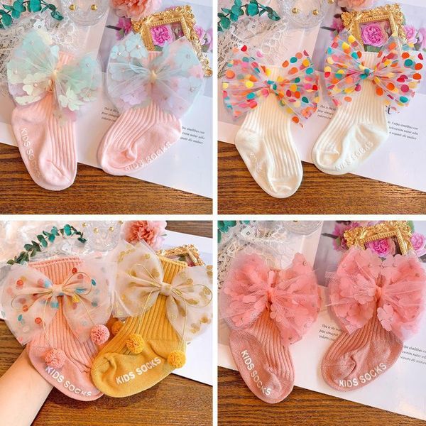 socks products autumn and winter children's ins korean version of the big bow girl tube baby knitted cotton, Pink;yellow
socks products autumn and winter children's ins korean version of the big bow girl tube baby knitted cotton, Pink;yellow