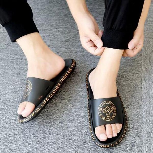 2021 summer men women slippers casual home loafers outdoor couple garden shoes beach sandals chaussures femme slides slippers, Black
2021 summer men women slippers casual home loafers outdoor couple garden shoes beach sandals chaussures femme slides slippers, Black