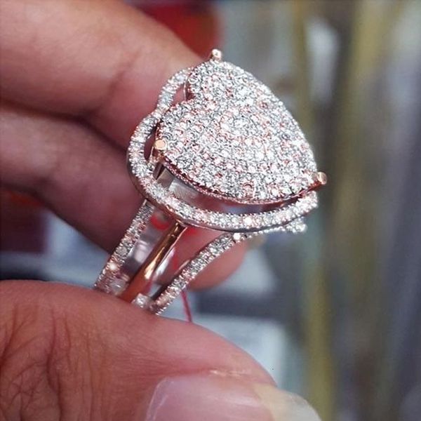 mens and womens ring cao shi's creative alloy diamond rose gold love women's proposal engagement jewelry, Golden;silver
mens and womens ring cao shi's creative alloy diamond rose gold love women's proposal engagement jewelry, Golden;silver