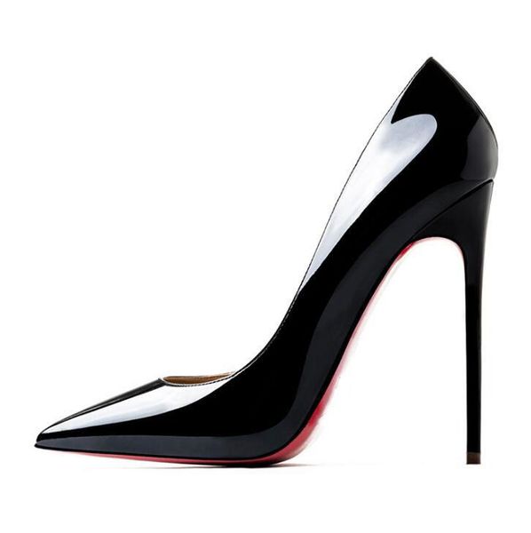 dress shoes 2021 women luxury toe brand red heel pointed classics 12cm thin lady wedding, Black
dress shoes 2021 women luxury toe brand red heel pointed classics 12cm thin lady wedding, Black