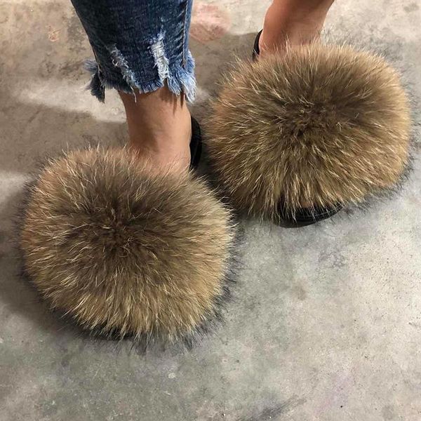 real raccoon furslippers 2021 new fashion comfort flat sandals fluffy slides women, Black
real raccoon furslippers 2021 new fashion comfort flat sandals fluffy slides women, Black
