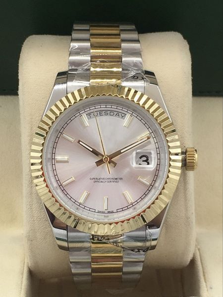 men's 41mm size, men's watch, mechanical automatic calendar date, stainless steel strap, waterproof sapphire, wholesale delivery, Slivery;brown
men's 41mm size, men's watch, mechanical automatic calendar date, stainless steel strap, waterproof sapphire, wholesale delivery, Slivery;brown