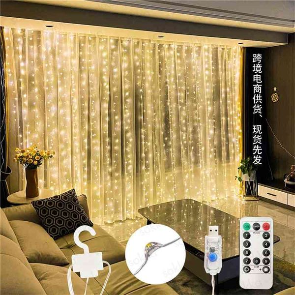 led copper wire lamp 3 * 3m hook type remote control usb plug-in dormitory curtain decoration
led copper wire lamp 3 * 3m hook type remote control usb plug-in dormitory curtain decoration