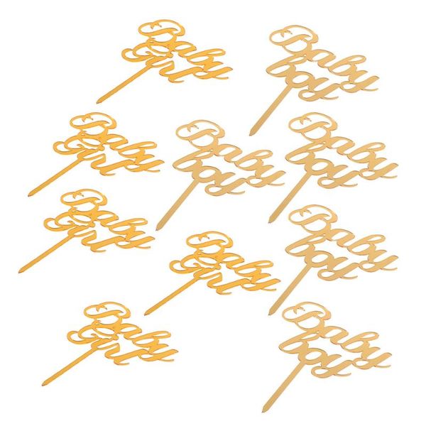 18 pcs cake er picks decor letter shape decoration for birthday party wedding cupcakes festival cake supplies (golden, baby
18 pcs cake er picks decor letter shape decoration for birthday party wedding cupcakes festival cake supplies (golden, baby