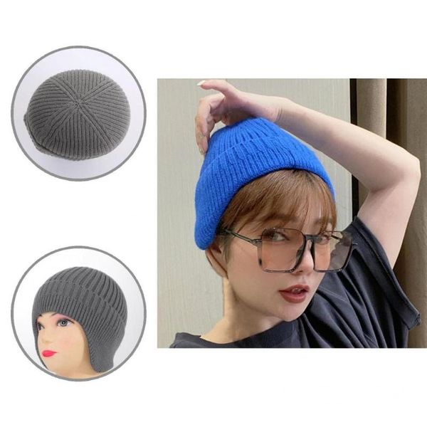 berets ear flap cap cold resistant fine workmanship warm pure color cycling beanie hat for skiing, Blue;gray
berets ear flap cap cold resistant fine workmanship warm pure color cycling beanie hat for skiing, Blue;gray