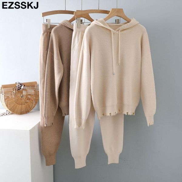 women's two piece pants 2 pieces set women hooded sweater tracksuit turtleneck + carrot jogging pullover chic knitted outwear, White
women's two piece pants 2 pieces set women hooded sweater tracksuit turtleneck + carrot jogging pullover chic knitted outwear, White