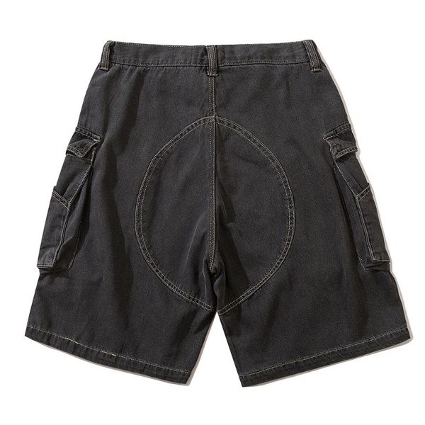 men's jeans distressed multi-pocket denim shorts mens safari style summer cargo casual loose short men, Blue
men's jeans distressed multi-pocket denim shorts mens safari style summer cargo casual loose short men, Blue