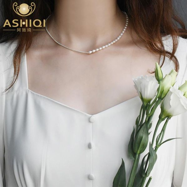 chains ashiqi natural millet bead necklace clavicle chain 925 silver stitching temperament fashion jewelry ornaments women 2021
chains ashiqi natural millet bead necklace clavicle chain 925 silver stitching temperament fashion jewelry ornaments women 2021