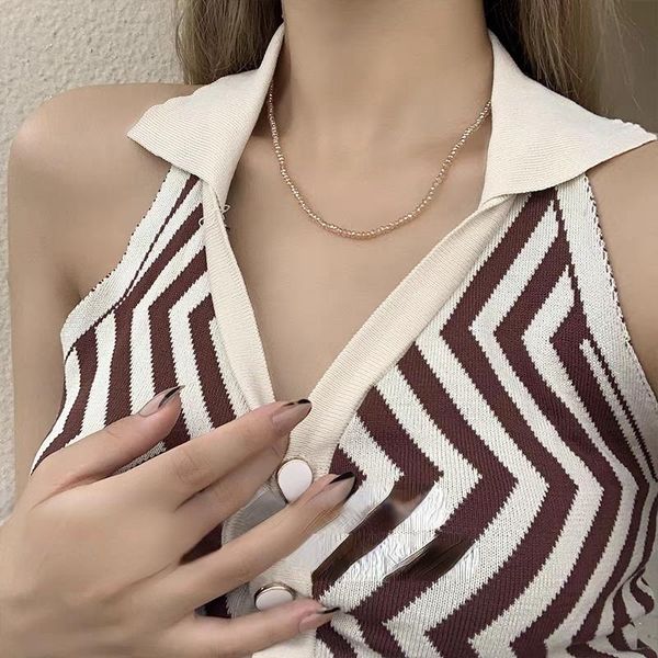 chokers crystal necklace female korean niche design sense simple decoration clavicle chain light luxury for women jewelry, Golden;silver
chokers crystal necklace female korean niche design sense simple decoration clavicle chain light luxury for women jewelry, Golden;silver