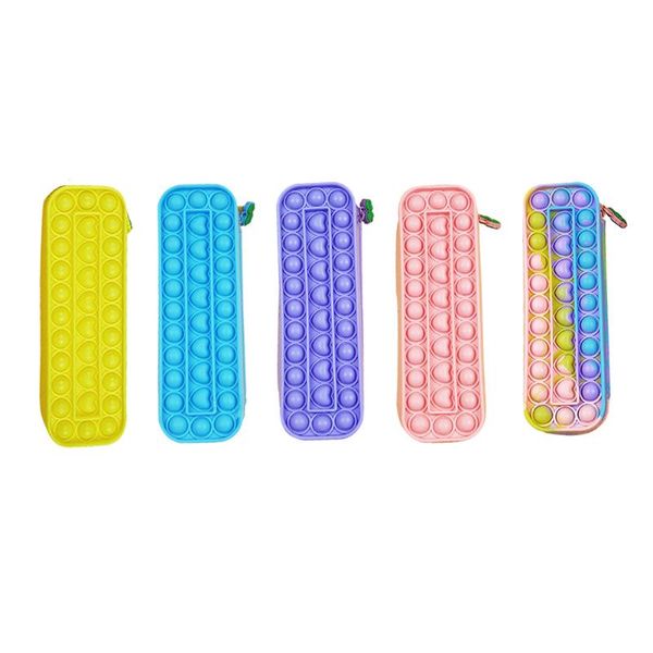 storage bags large-capacity creative silicone stationery box push bubble sensory squeezing pencil case decompression toys for children
storage bags large-capacity creative silicone stationery box push bubble sensory squeezing pencil case decompression toys for children