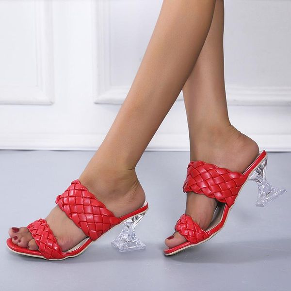 slippers 2021 summer fashion shallow mouth square head mid heel women's thick light breathable elegant, Black
slippers 2021 summer fashion shallow mouth square head mid heel women's thick light breathable elegant, Black