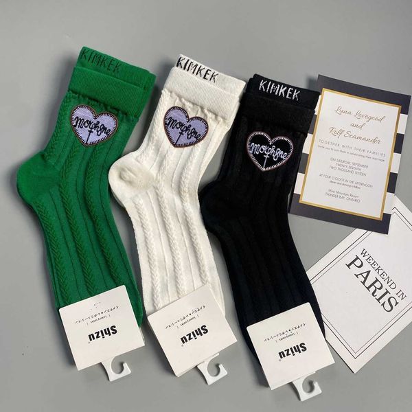 men's s chaopai kim embroidery love letter middle tube net hongyuan sufeng double sock mouth overlapping designer style, Black
men's s chaopai kim embroidery love letter middle tube net hongyuan sufeng double sock mouth overlapping designer style, Black