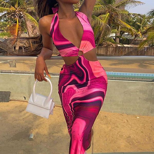 casual dresses tie dye halter long dress women waist cut out backless side split robe 2021 summer clubwear bodycon party maxi lady, Black;gray
casual dresses tie dye halter long dress women waist cut out backless side split robe 2021 summer clubwear bodycon party maxi lady, Black;gray