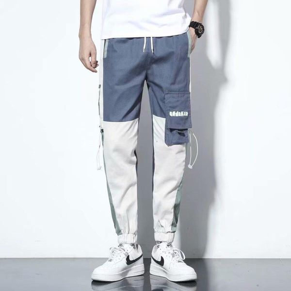 men's pants streetwear harajuku fashion joggers cargo pant men trouser casual spring autumn clothing elastic waist, Black
men's pants streetwear harajuku fashion joggers cargo pant men trouser casual spring autumn clothing elastic waist, Black