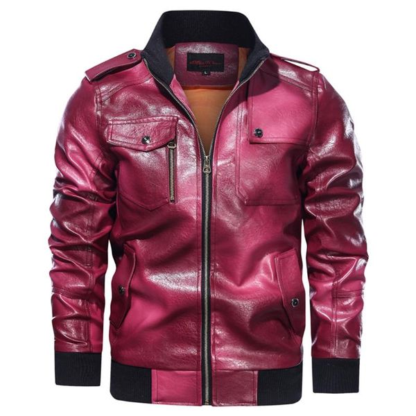 men's jackets 2021 fashion retro leather jacket men causal man's stand collar coat winter warm plus size 5xl, Black;brown
men's jackets 2021 fashion retro leather jacket men causal man's stand collar coat winter warm plus size 5xl, Black;brown