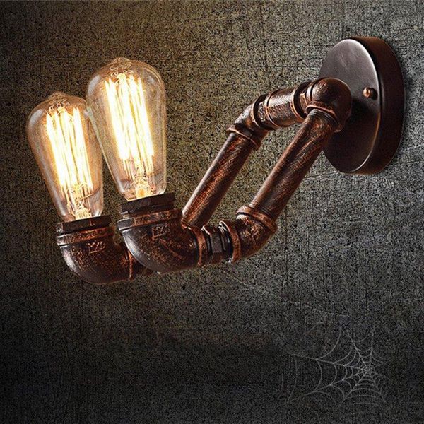 wall lamp creative personality retro iron american double head industrial wind water pipe light for restaurant coffee bar
wall lamp creative personality retro iron american double head industrial wind water pipe light for restaurant coffee bar