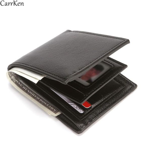 wallets men's business short slim male purses carteras money clip holder dollar price with coin bag portomonee, Red;black
wallets men's business short slim male purses carteras money clip holder dollar price with coin bag portomonee, Red;black