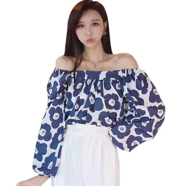 women's clothes floral square collar puff sleeve sweet casual long shirts blouses, White
women's clothes floral square collar puff sleeve sweet casual long shirts blouses, White