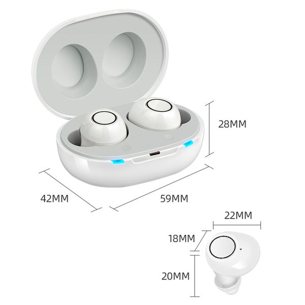 a39 hearing aid digital sound amplifier air conduction wireless headphones for deaf elderly ear care hearing aids pingscouts