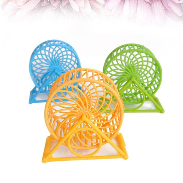 small animal supplies 3pcs funny hamster running wheel playing roller pet with holder (random color)
small animal supplies 3pcs funny hamster running wheel playing roller pet with holder (random color)