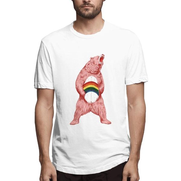 men's t-shirts still caring bear t shirts humor tees short sleeve crew neck t-shirt pure cotton printed clothing, White;black
men's t-shirts still caring bear t shirts humor tees short sleeve crew neck t-shirt pure cotton printed clothing, White;black