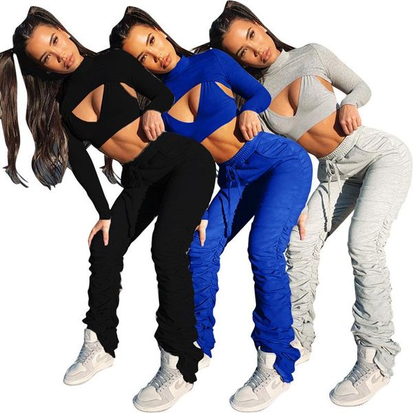women's two piece pants party club 3 sets women wear exposed navel hollow out long sleeve crew neck short pleated floor-length, White
women's two piece pants party club 3 sets women wear exposed navel hollow out long sleeve crew neck short pleated floor-length, White