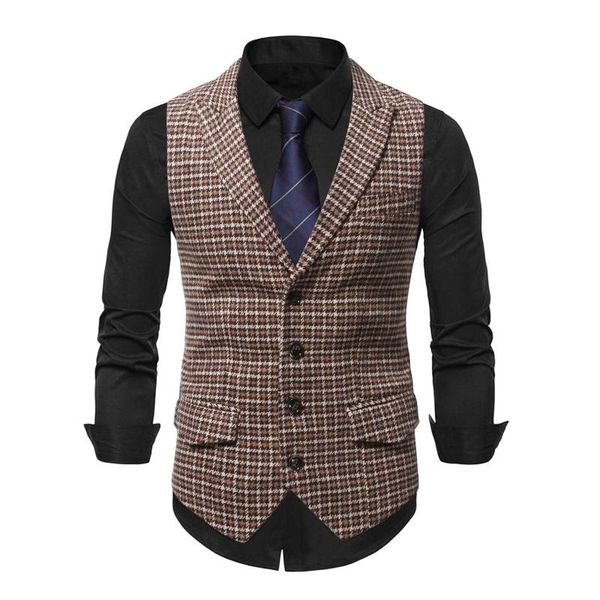 men's vests men suit swallow gird single breasted pocket lapel collar vest gentlemen casual business sleeveless waistcoat homme, Black;white
men's vests men suit swallow gird single breasted pocket lapel collar vest gentlemen casual business sleeveless waistcoat homme, Black;white